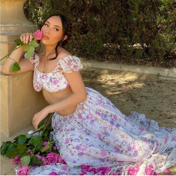 Adeirlina Verbana Floral Matching Set - size XS/S - Picture 4 of 10